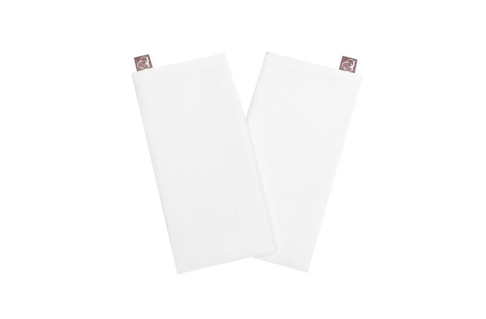 Thumbnail: Set of 2 Pillowcases - 200 TC Egyptian Cotton Percale