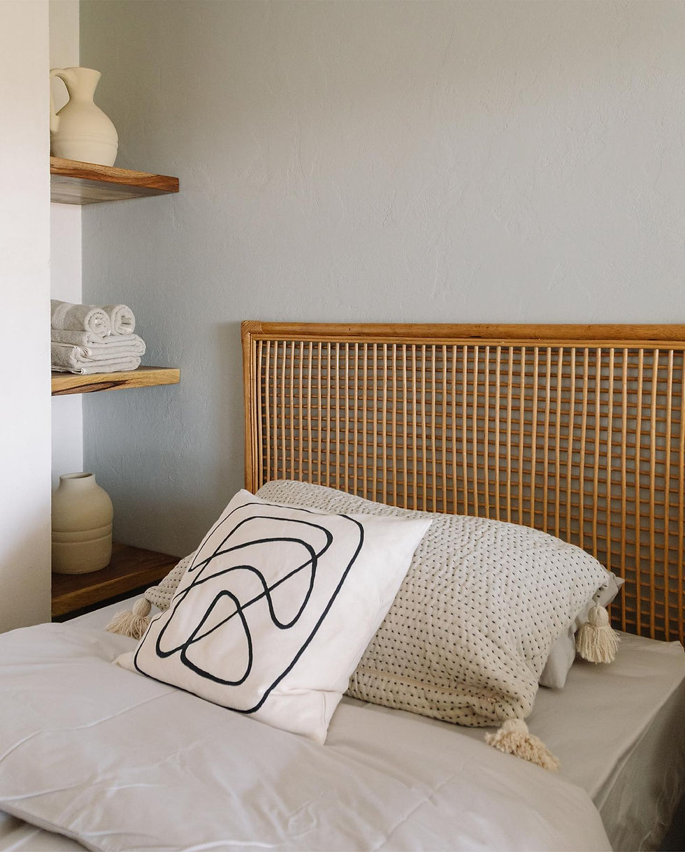 Thumbnail: Kenji - Minimalist Bamboo Bed Headboard