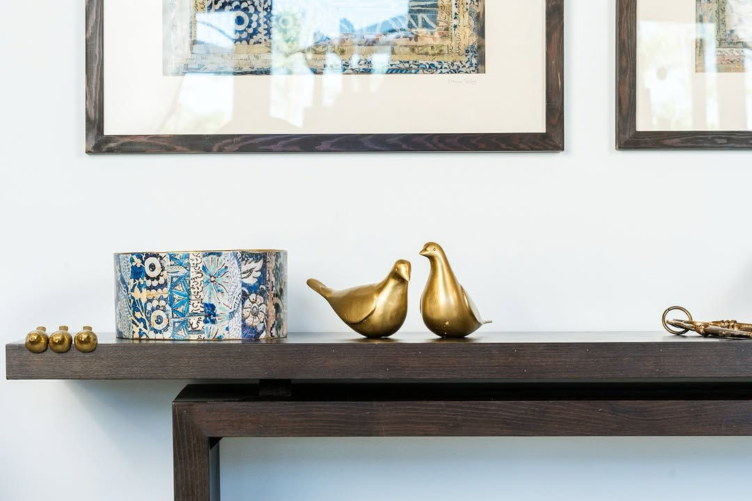 Paloma - Handmade Brass Pigeons Set of 3 - Brass