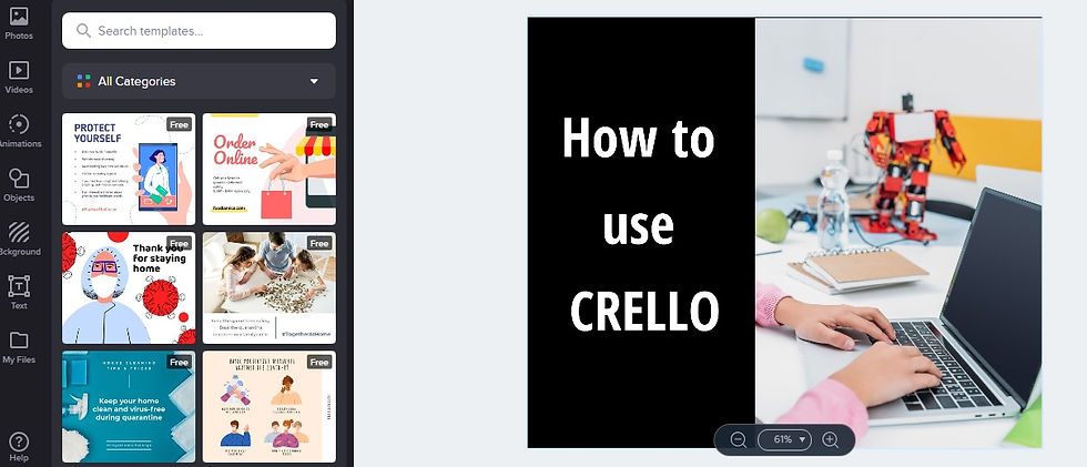 how to use crello
