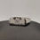Thumbnail: Bat with NA Service Symbol Ring .925 Sterling Silver NAR-41