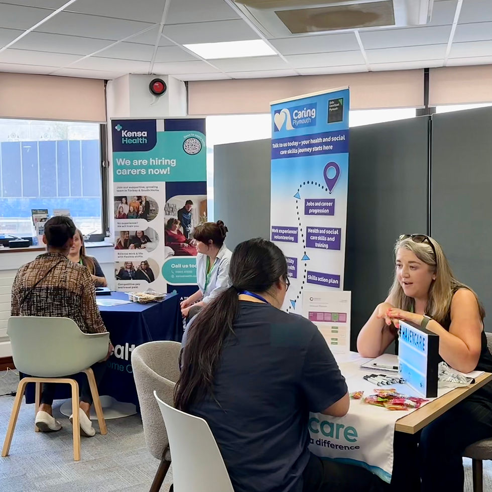 Caring Plymouth hosts successful Meet the Employer event