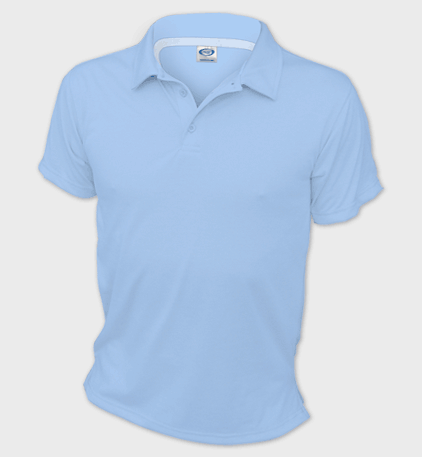 basic polo blizzard blue