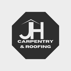 Logo designed by Social Buzz Media Management for JH Carpentry & Roofing, based in Herefordshire.