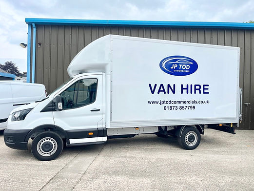 Ford Transit Luton with Tail Lift L4 JP Tod Van Hire