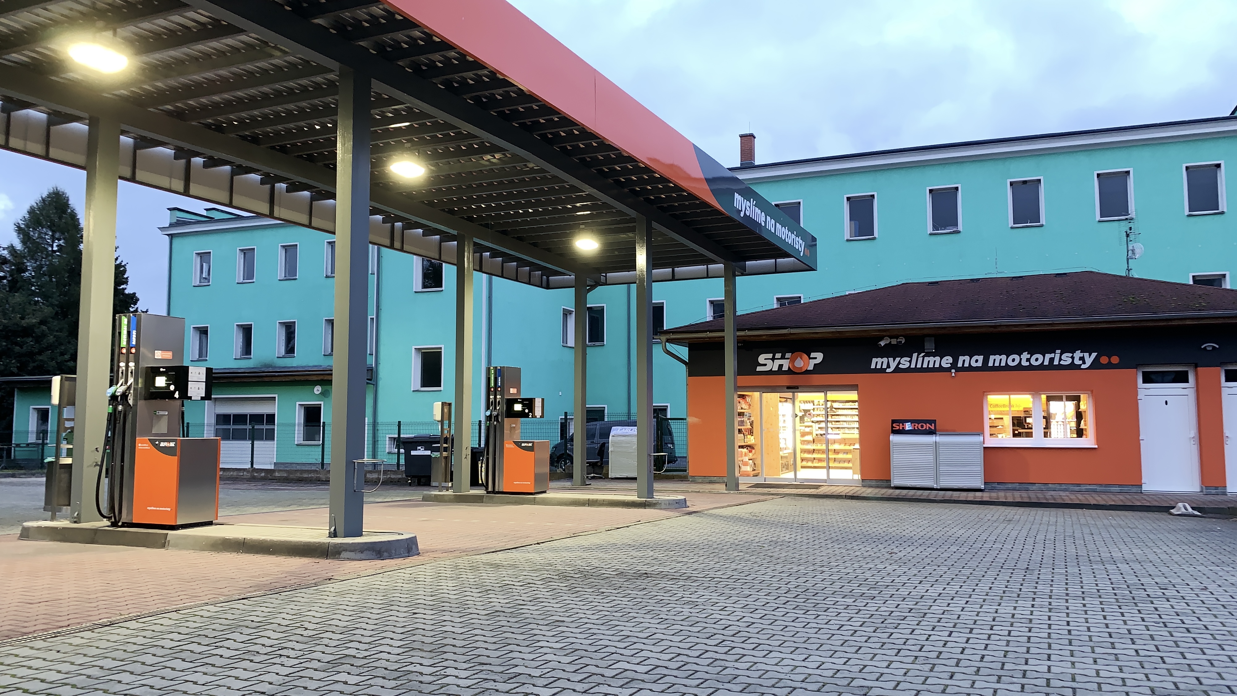 Čerpací stanice Varnsdorf