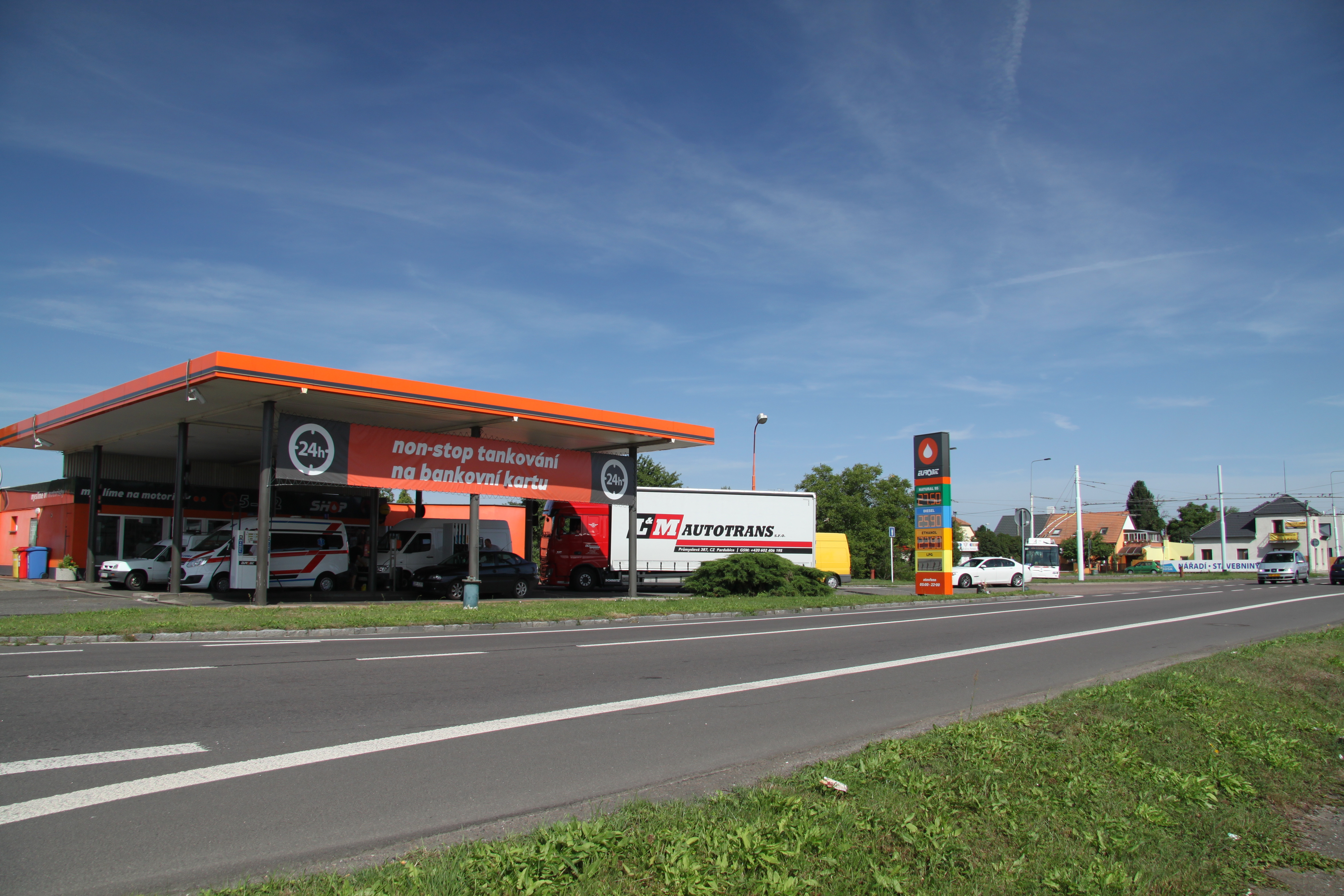 Čerpací stanice Pardubice