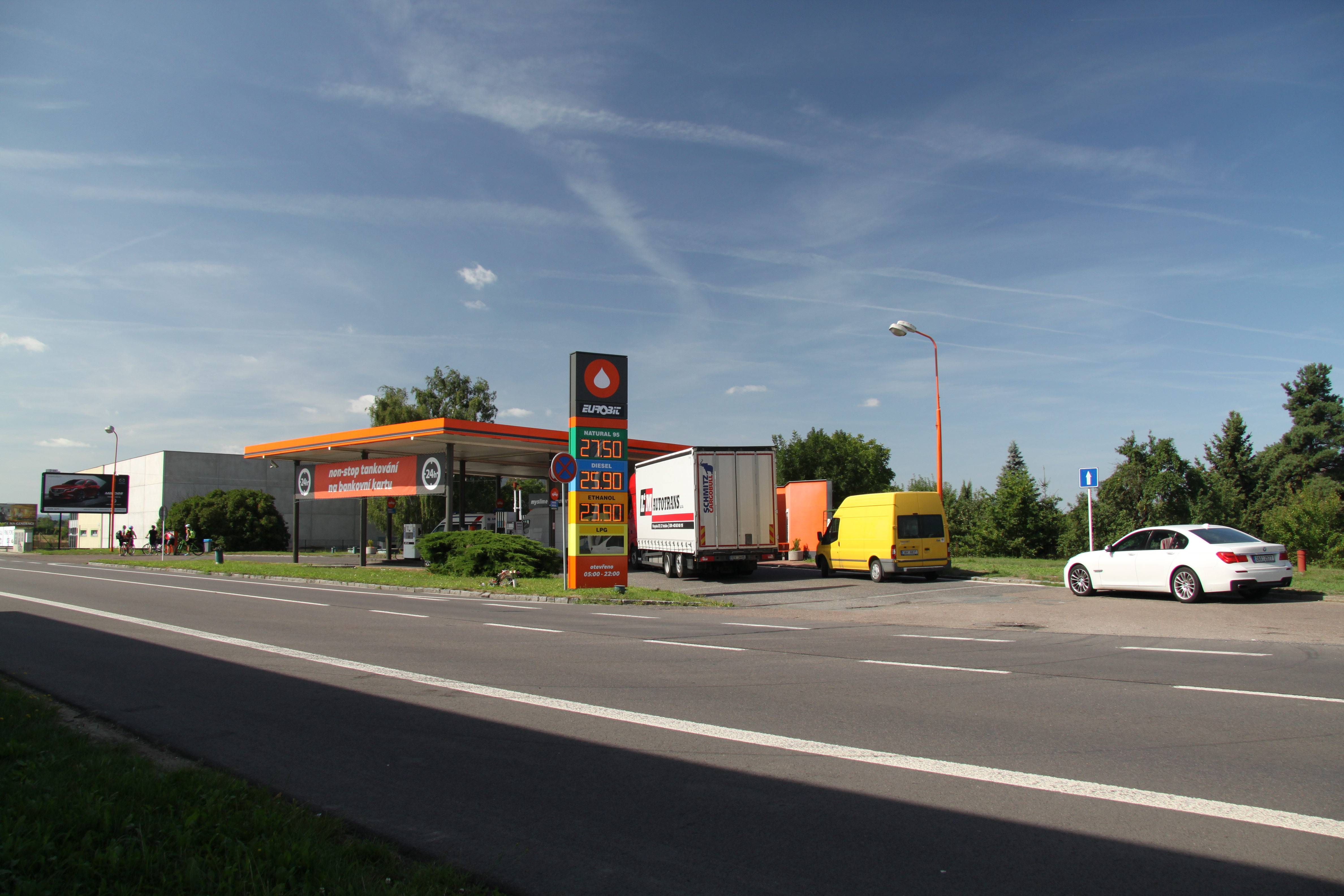 Čerpací stanice Pardubice