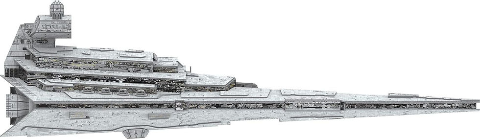 Miniatura: Revell Star Wars puzzle 3D Imperial Star Destroyer