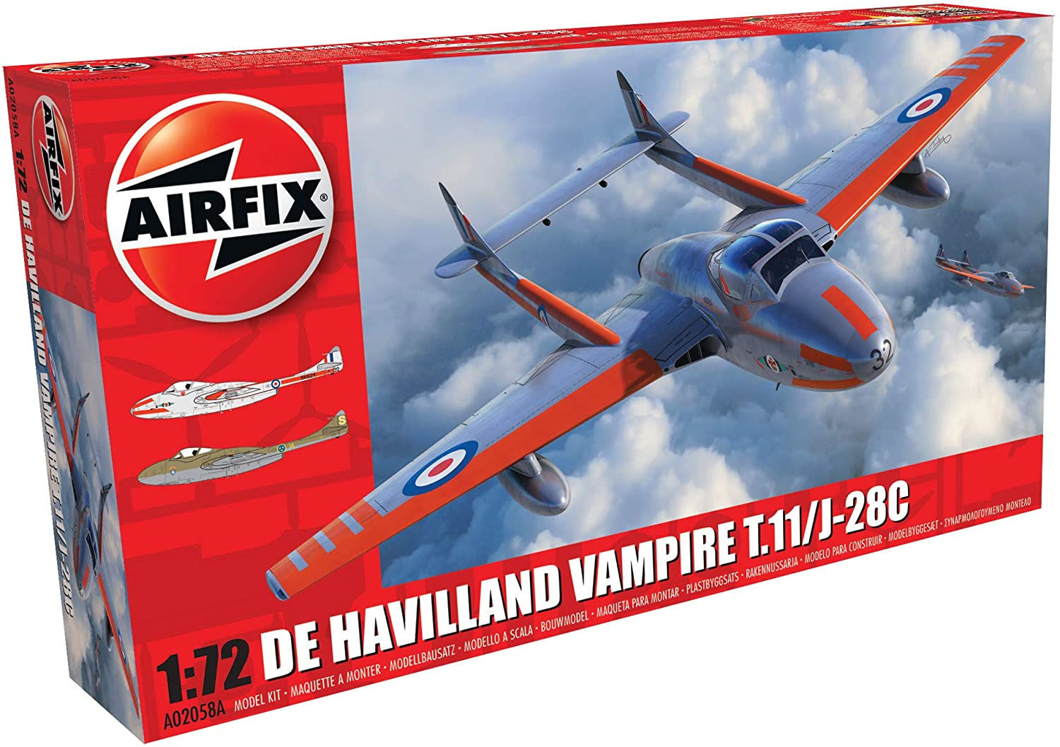 VAMPIRE 1/72 AIRFIX
