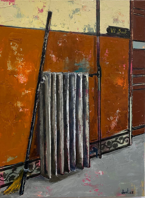 Joel Menemşe
İnsanlar Nereye Gittiler 15- Where the People Went 15
Oil on Canvas,
60x45 cm, 2025