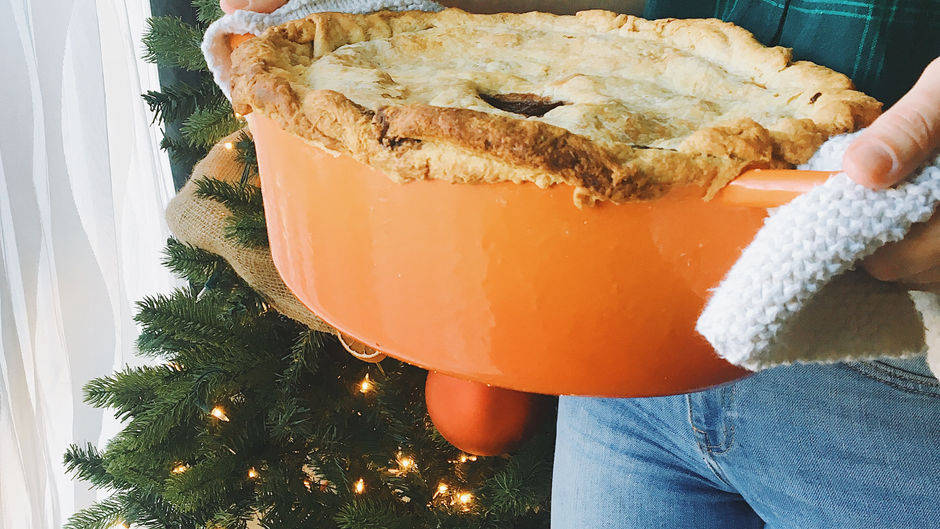 Tourtière du Lac-Saint-Jean végétarienne