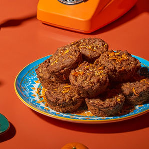 Muffins orange, cannelle et carottes