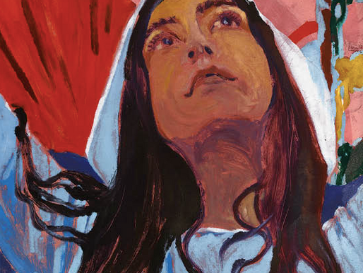 Claire Tabouret, Maquette détail © Claire Tabouret © photo Marten Elder, 2025