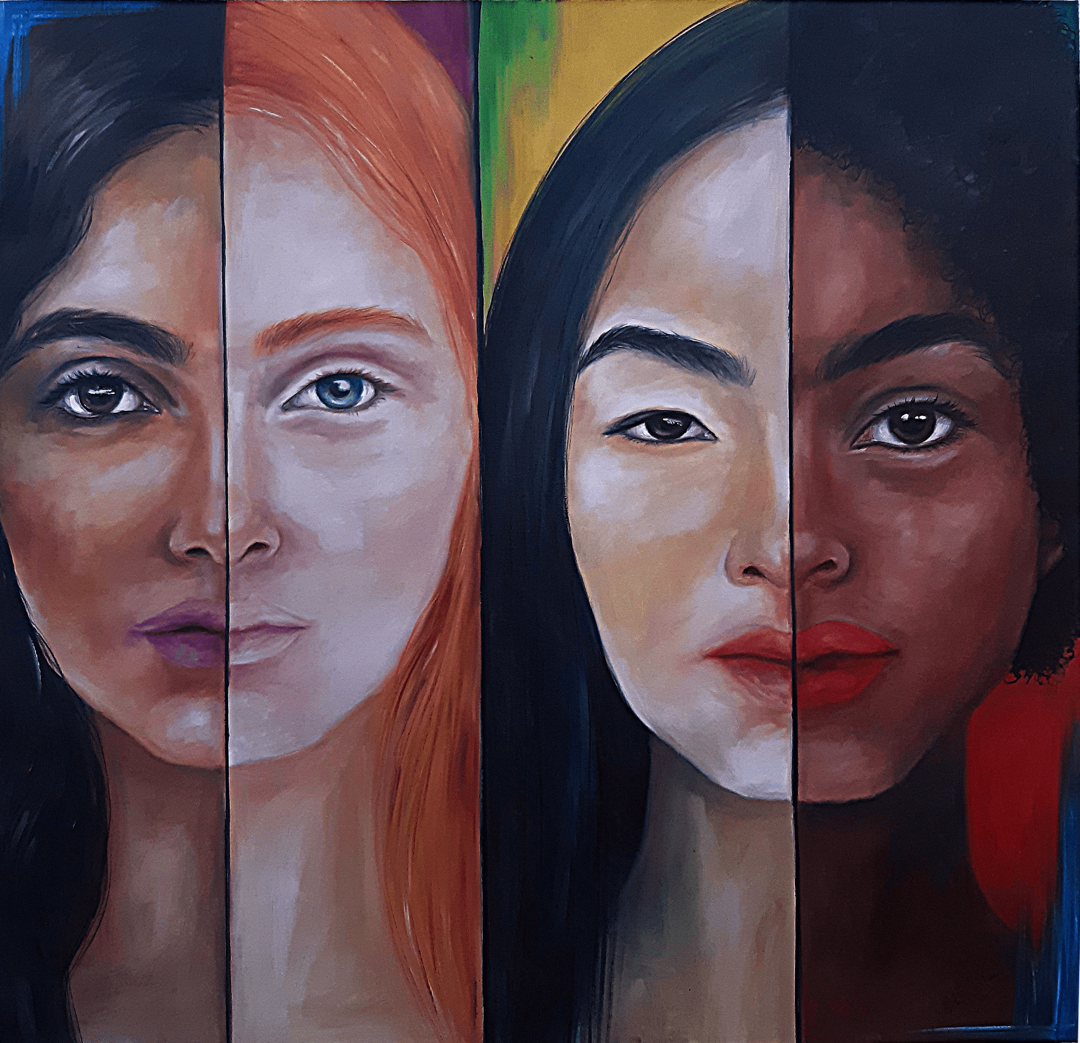 Identidades. OST, 80x80cm. 2020