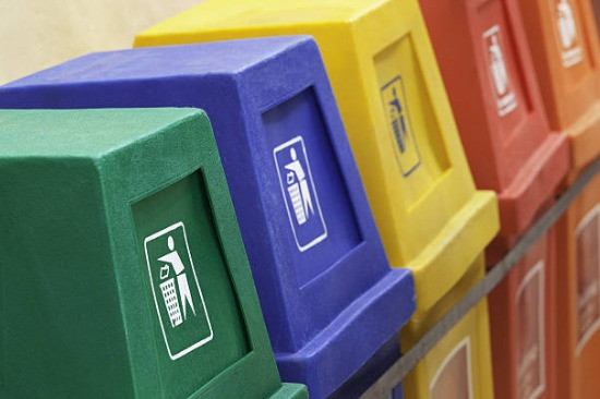 lixeiras para reciclagem