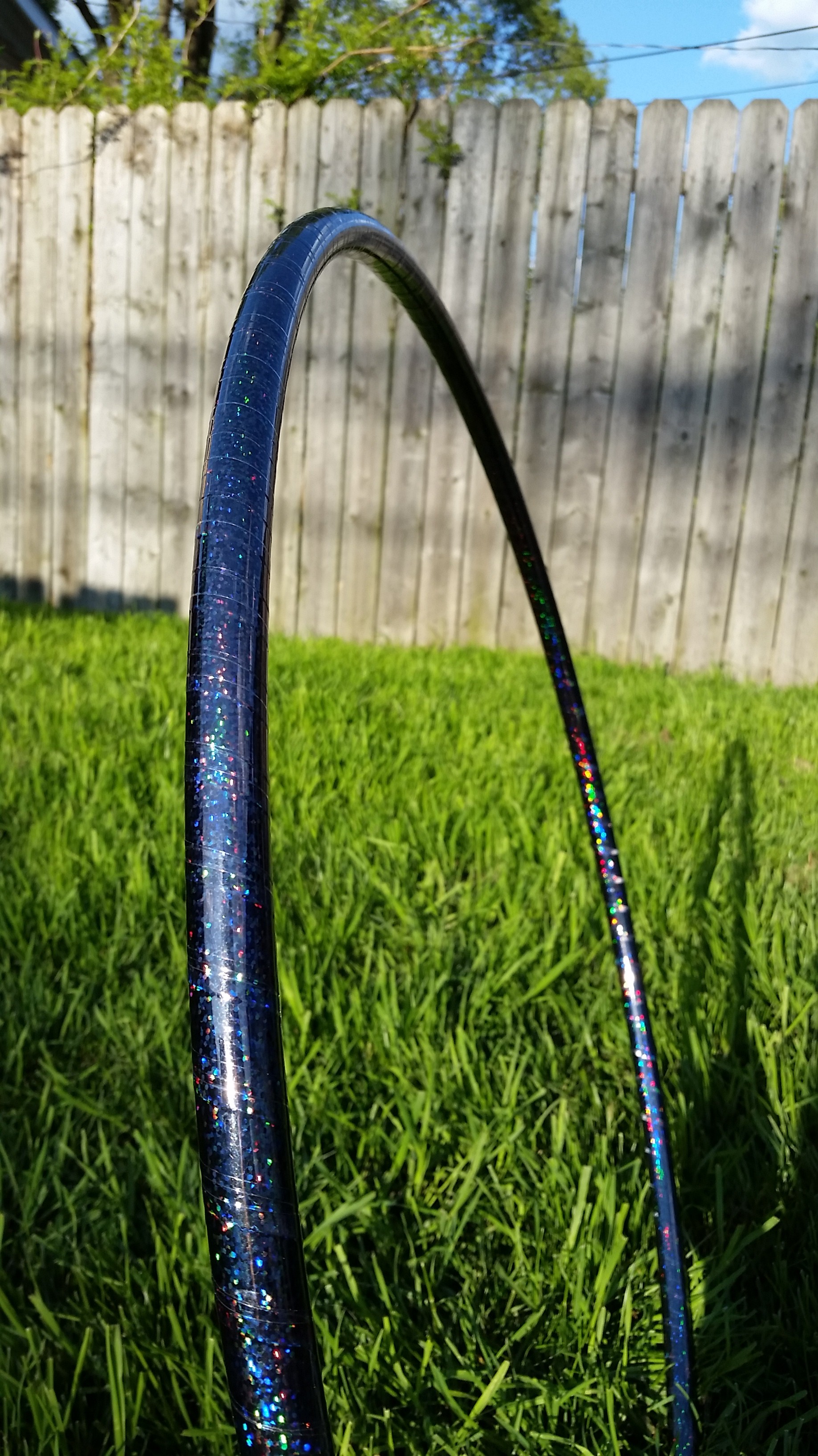 Midnight Rainbow Hoop