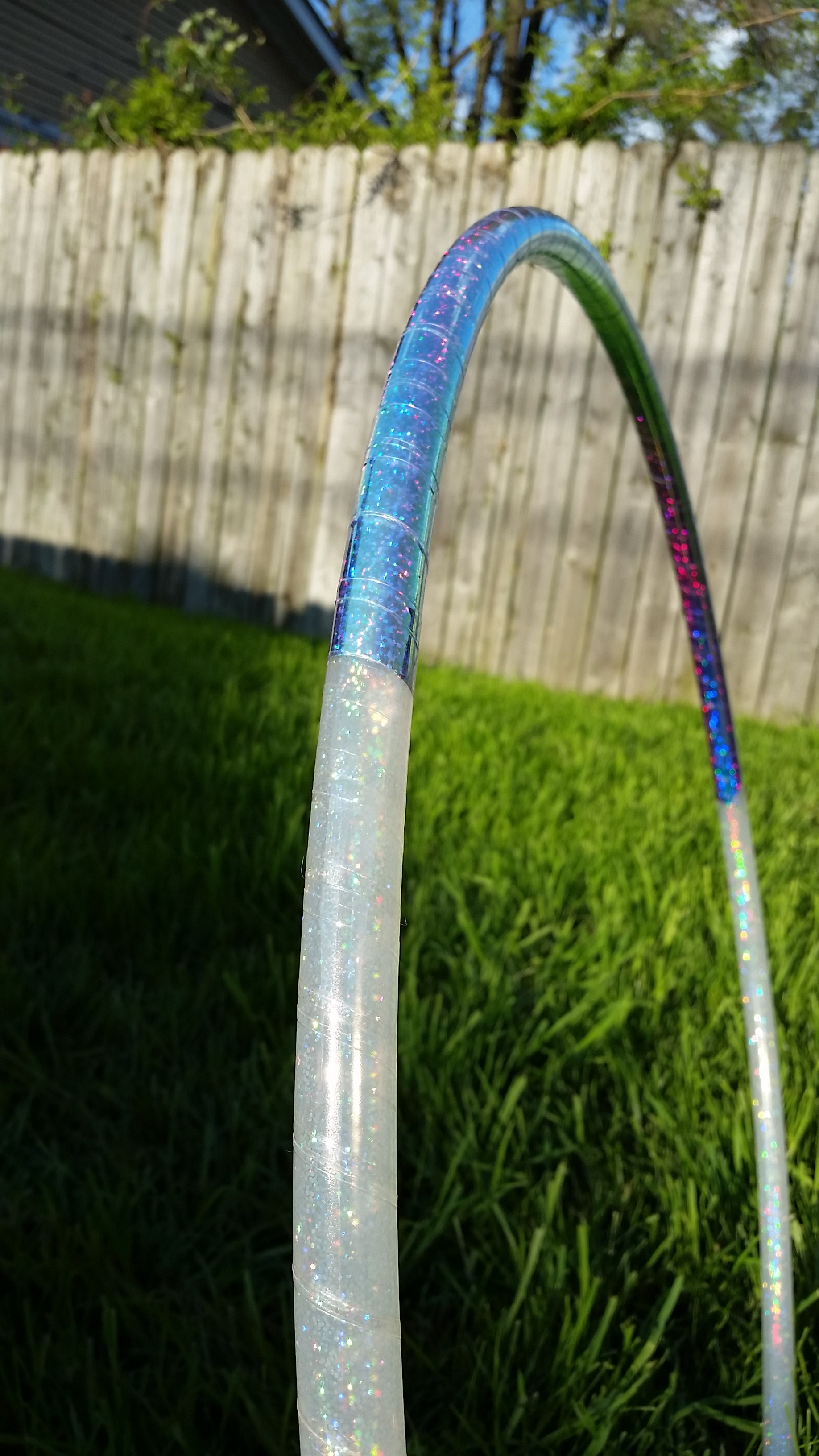 Crescent Moon Hoop