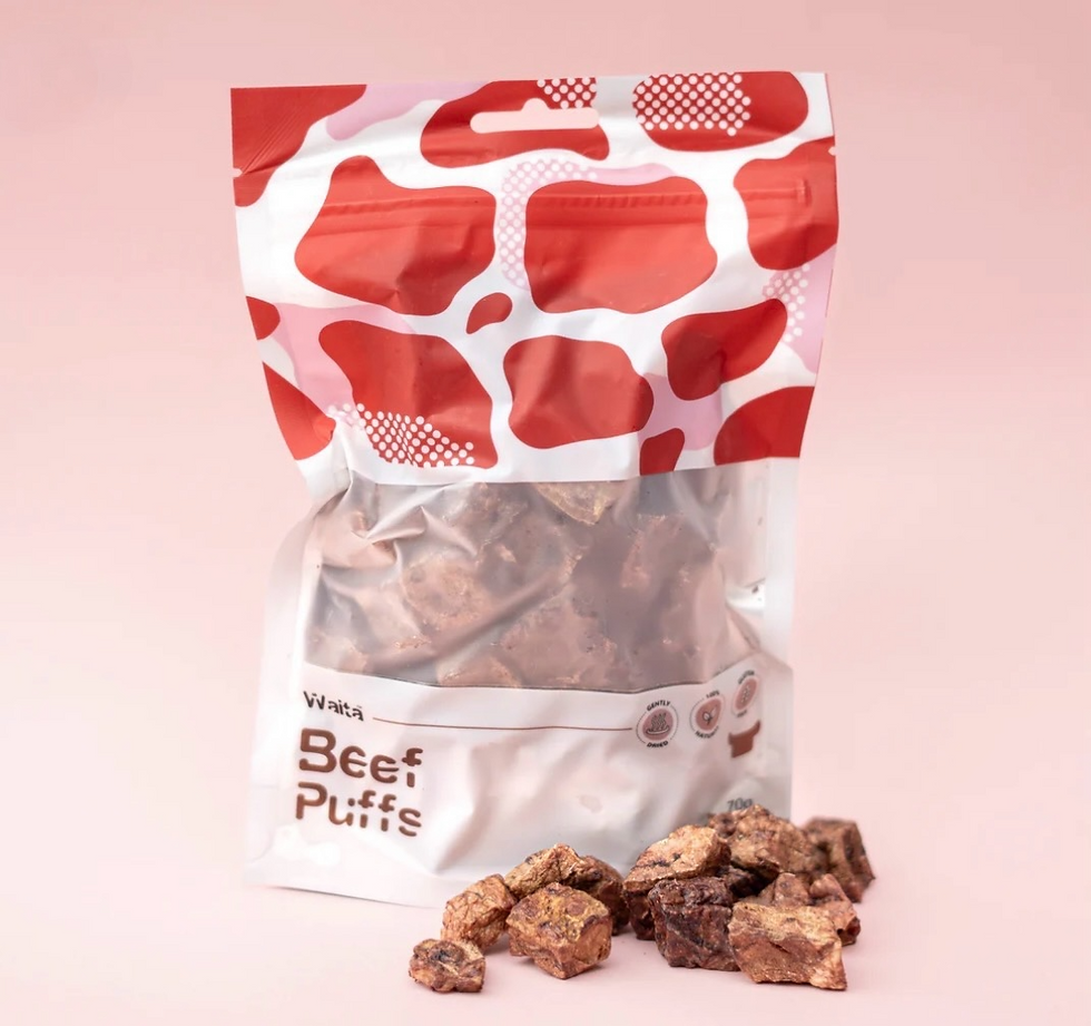Waita Air Dried Beef Puffs