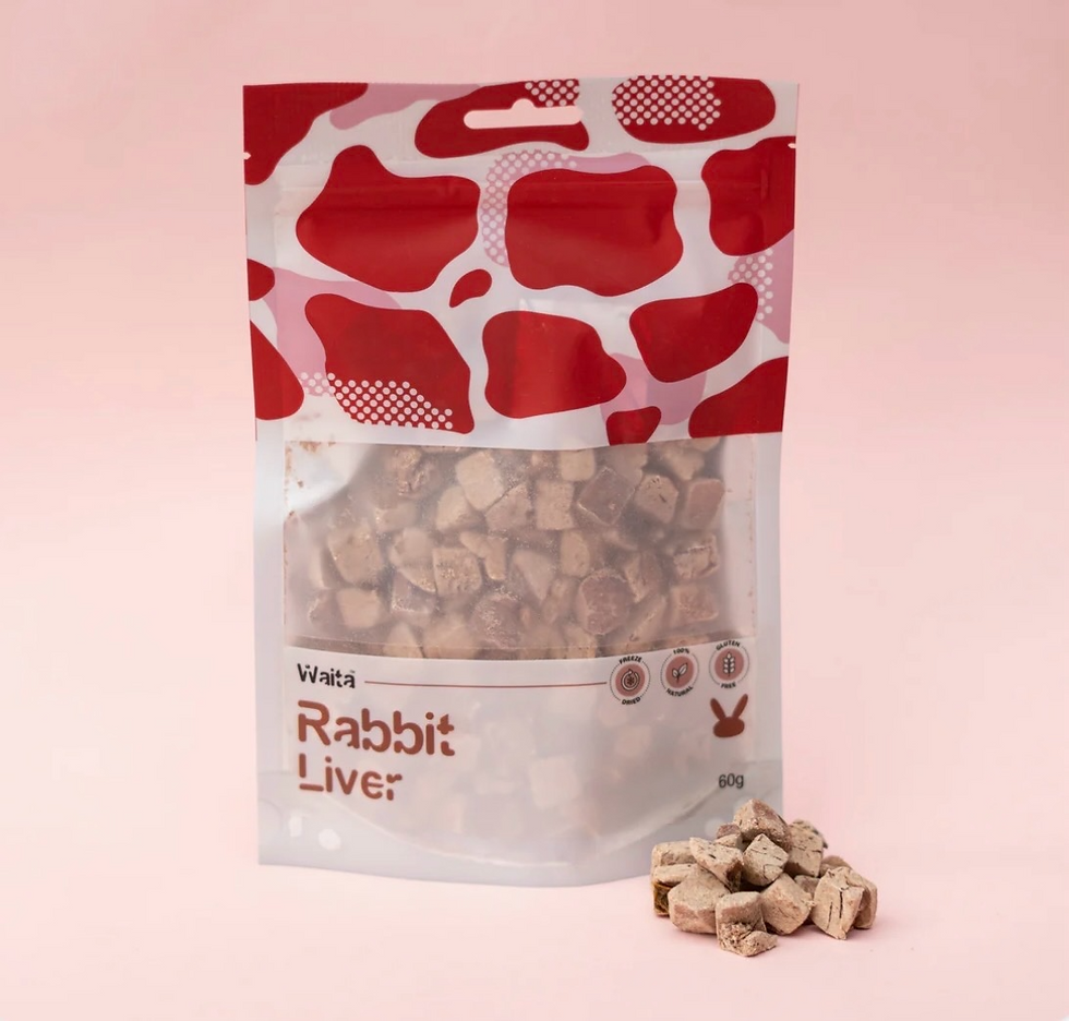 Waita Freeze Dried Rabbit Liver