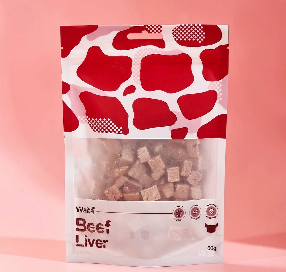 Waita Freeze Dried Beef Liver Cubes