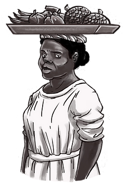 Zulma, mère de Lumina Sophie, Illustration Bruno Dulthéo pour Culture Égalité