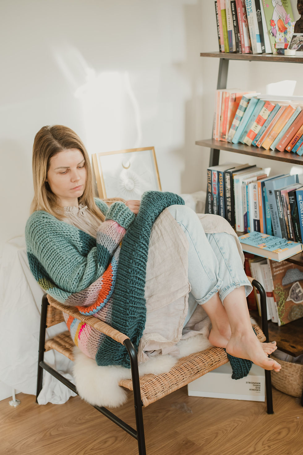 Thumbnail: Maxi Rainbow Cardigan