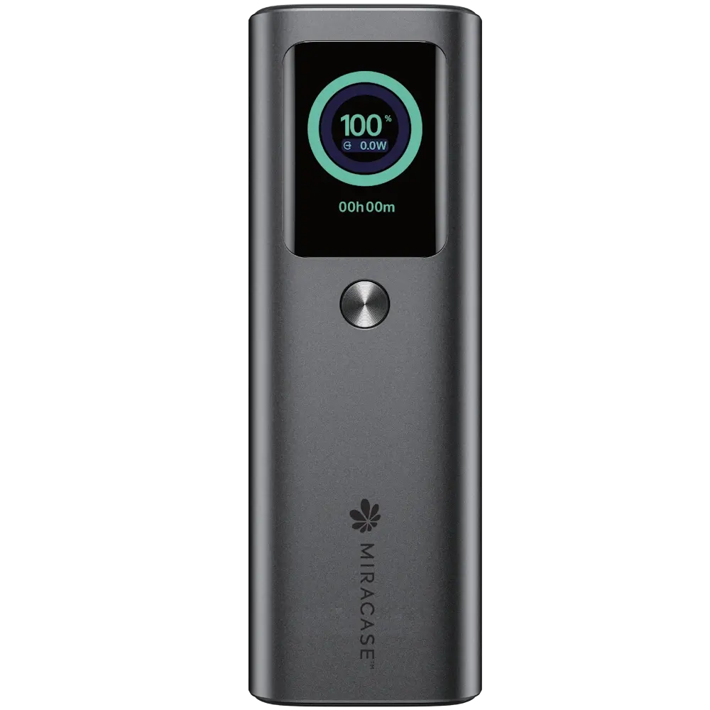 סוללת טעינה כבל נמתח 20000 W165RC20MPB אפור כהה  MIR