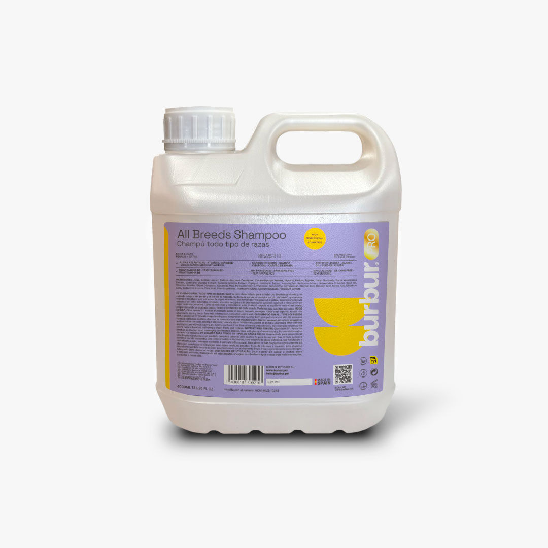 BURBURPRO SHAMPOO FOR ALL BREEDS 5in1 4L