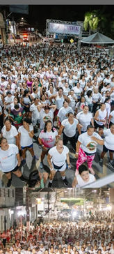 União dos Palmares realiza grande caminhada em prol da saúde mental com o “Arrastão Branco”