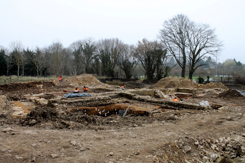 Site des fouilles archéologiques