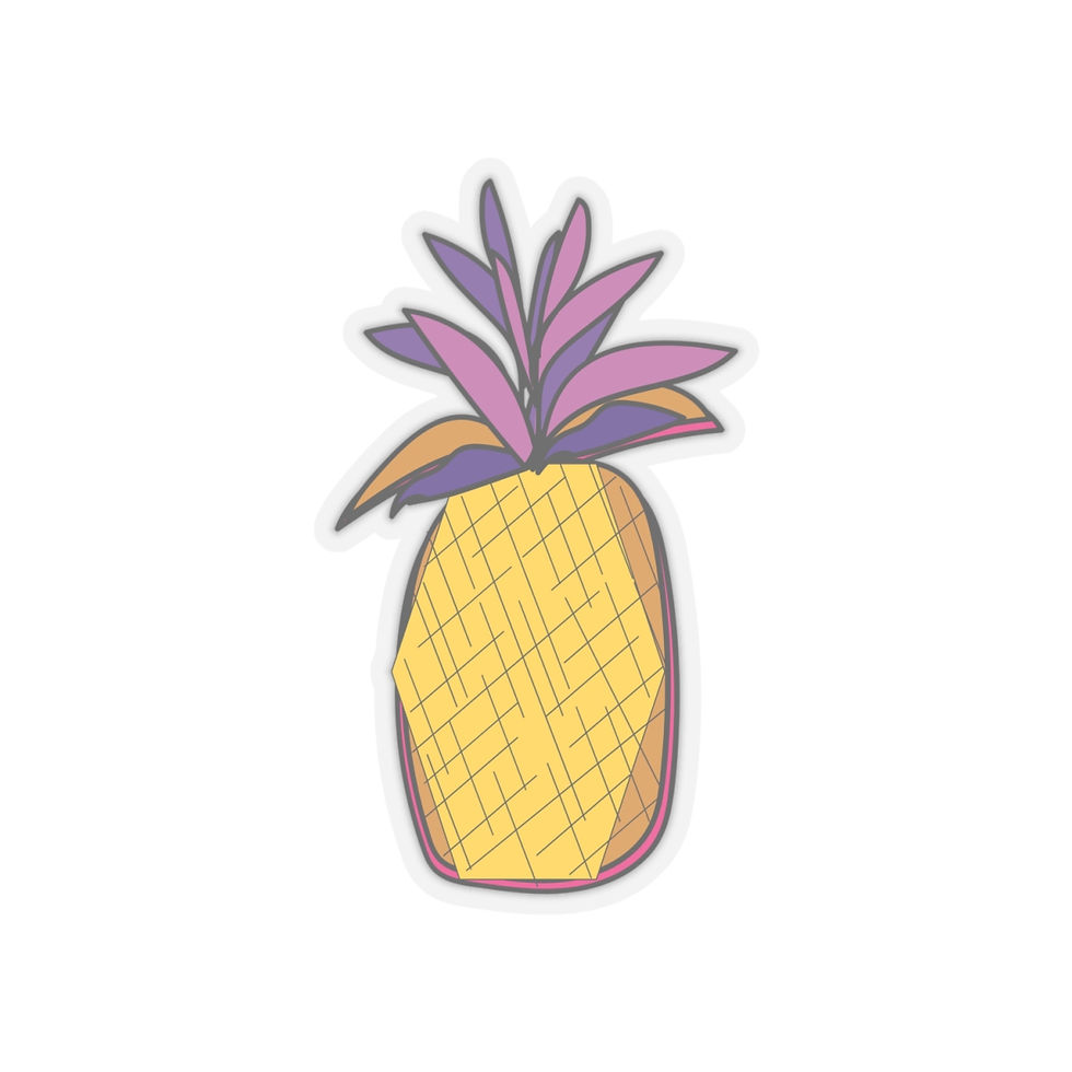 Thumbnail: Pineapple Punch Kiss-Cut Sticker