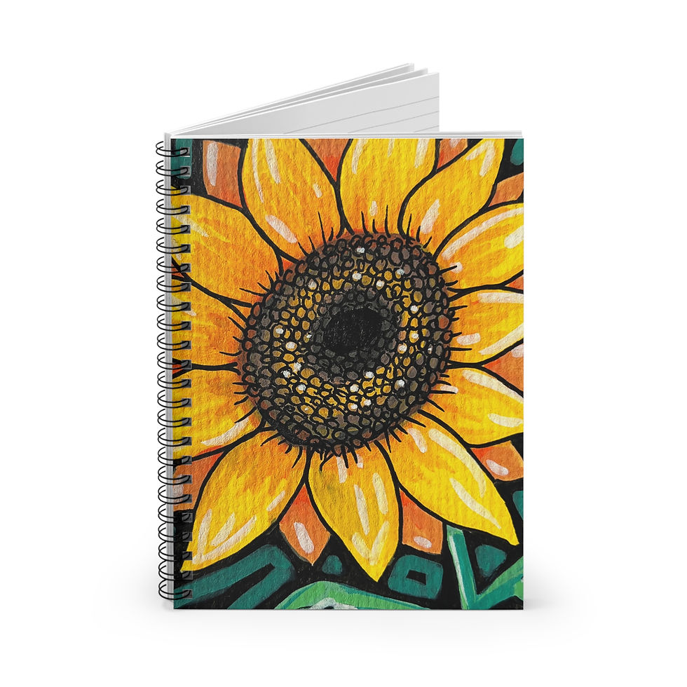 Thumbnail: Colorful Flower Notebook