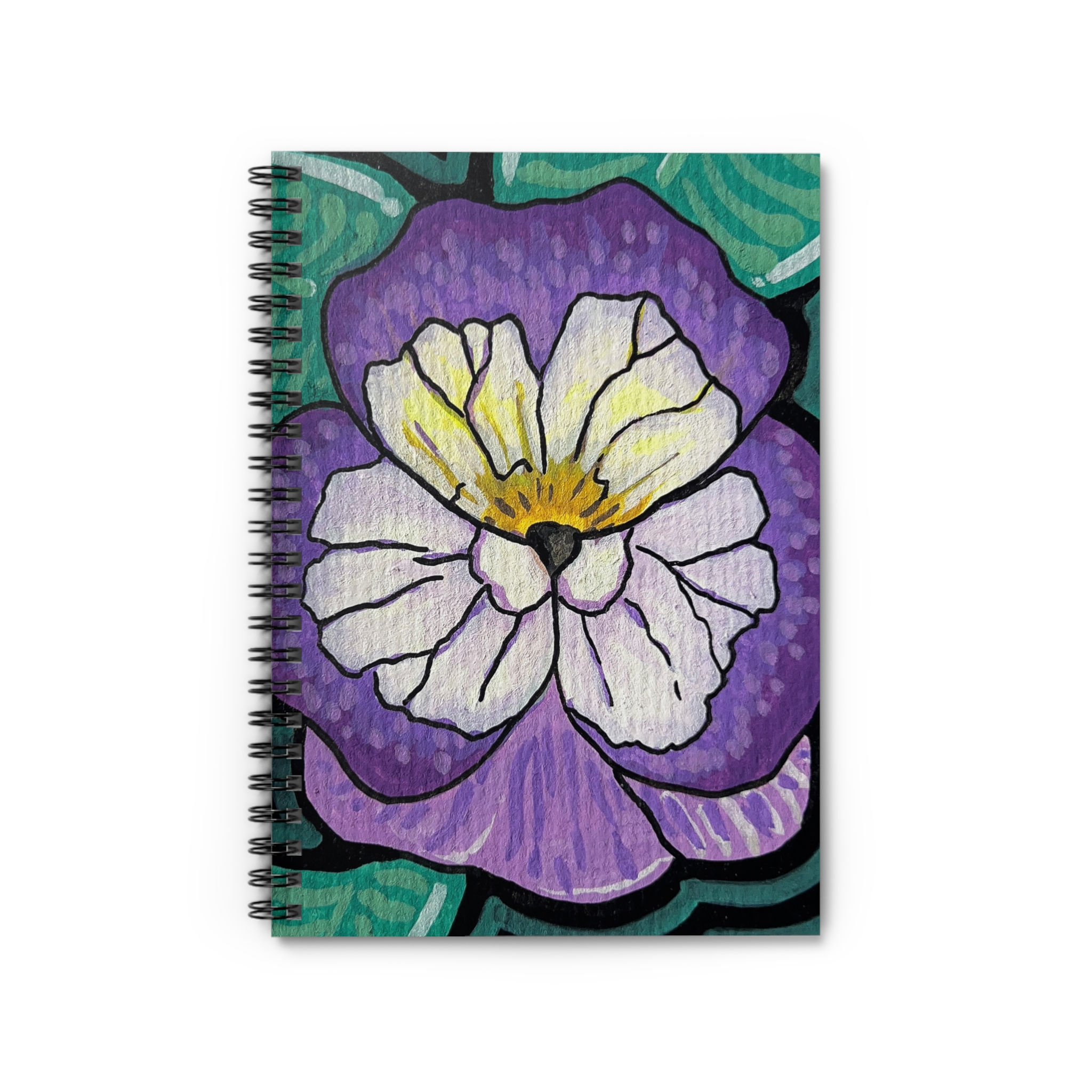 Colorful Flower Notebook
