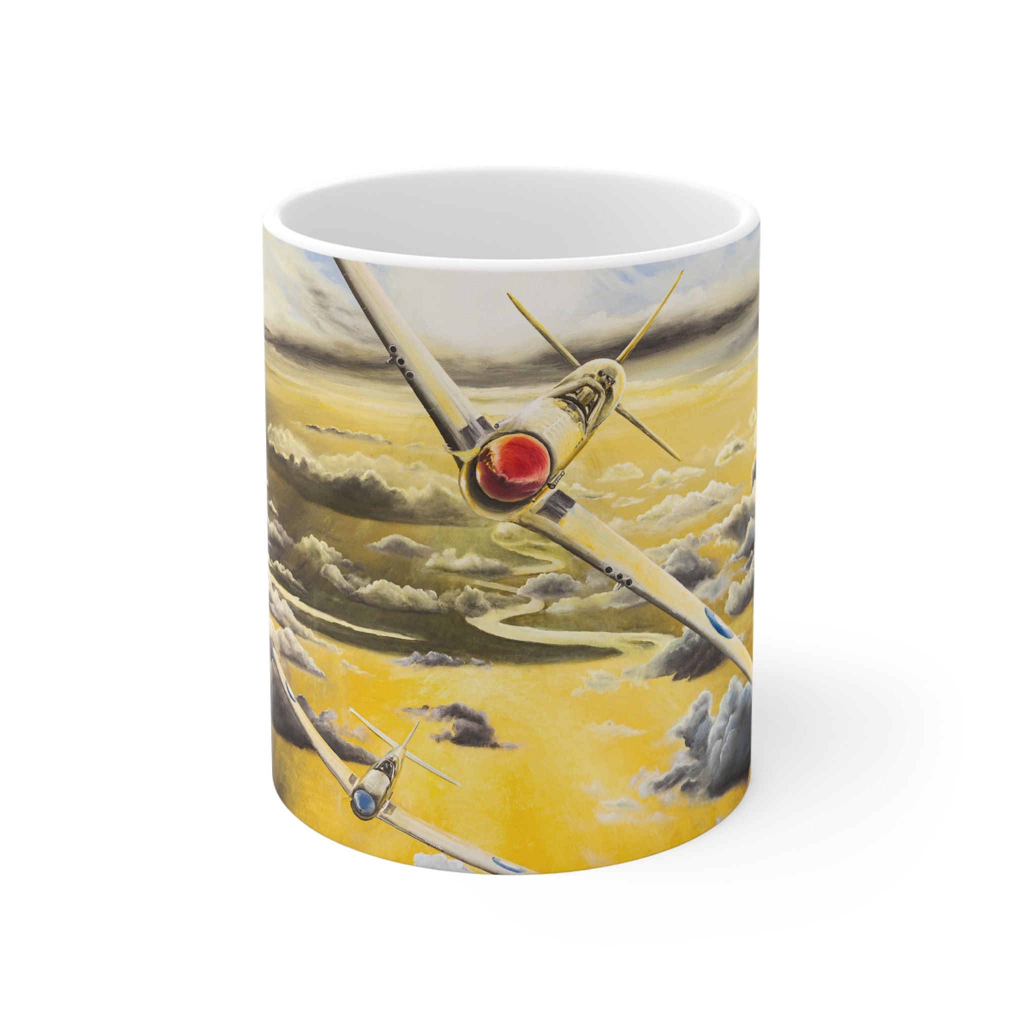 P51 Fighter Planes Coffee Mug