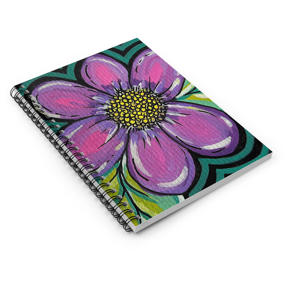 Thumbnail: Colorful Flower Notebook