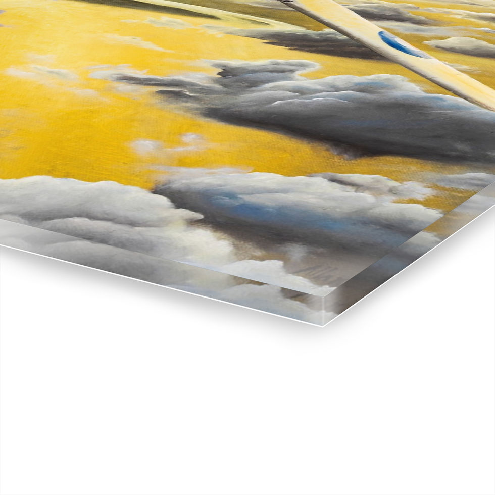 Thumbnail: P51 Fighter Planes Canvas Print