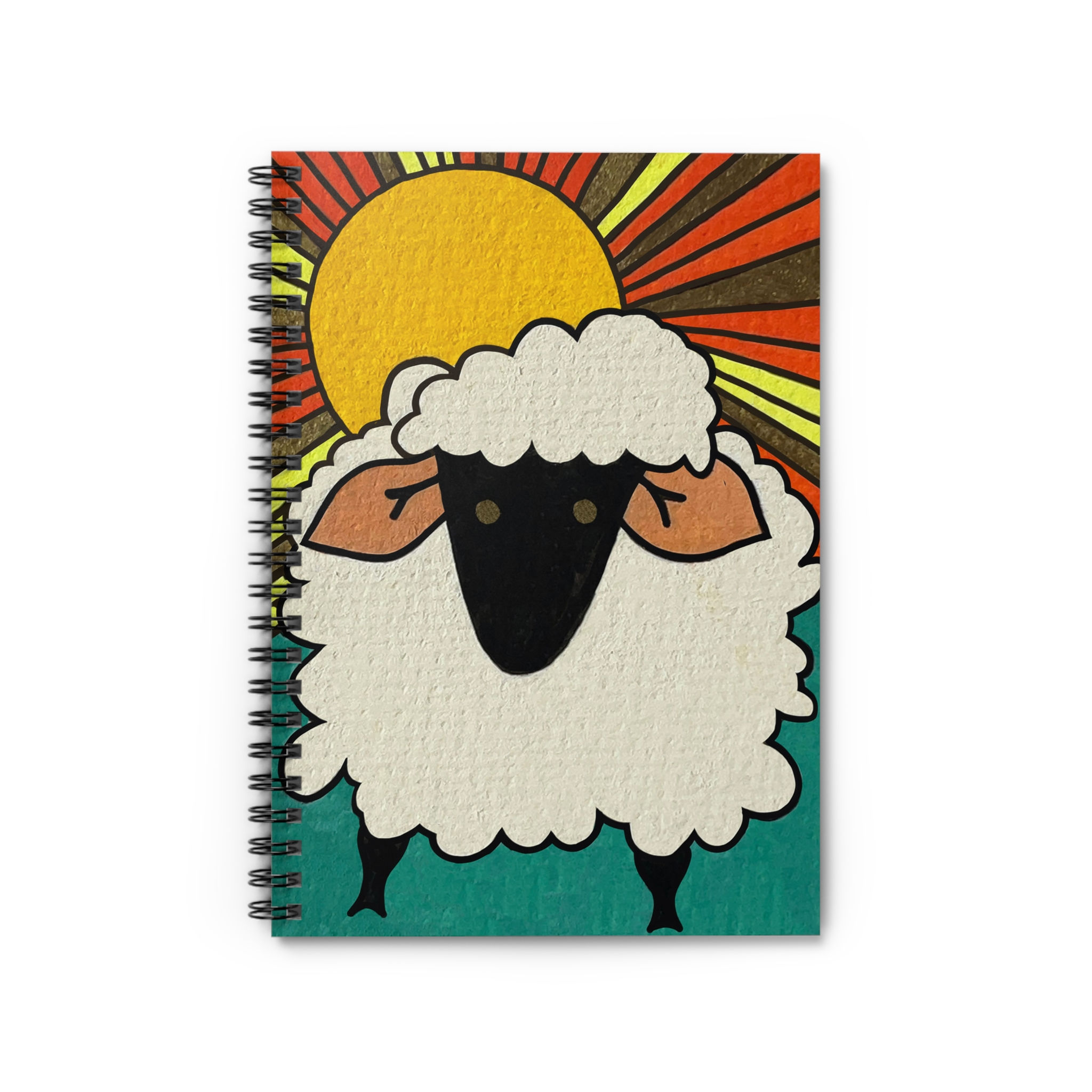 Colorful Farm Animal Notebook