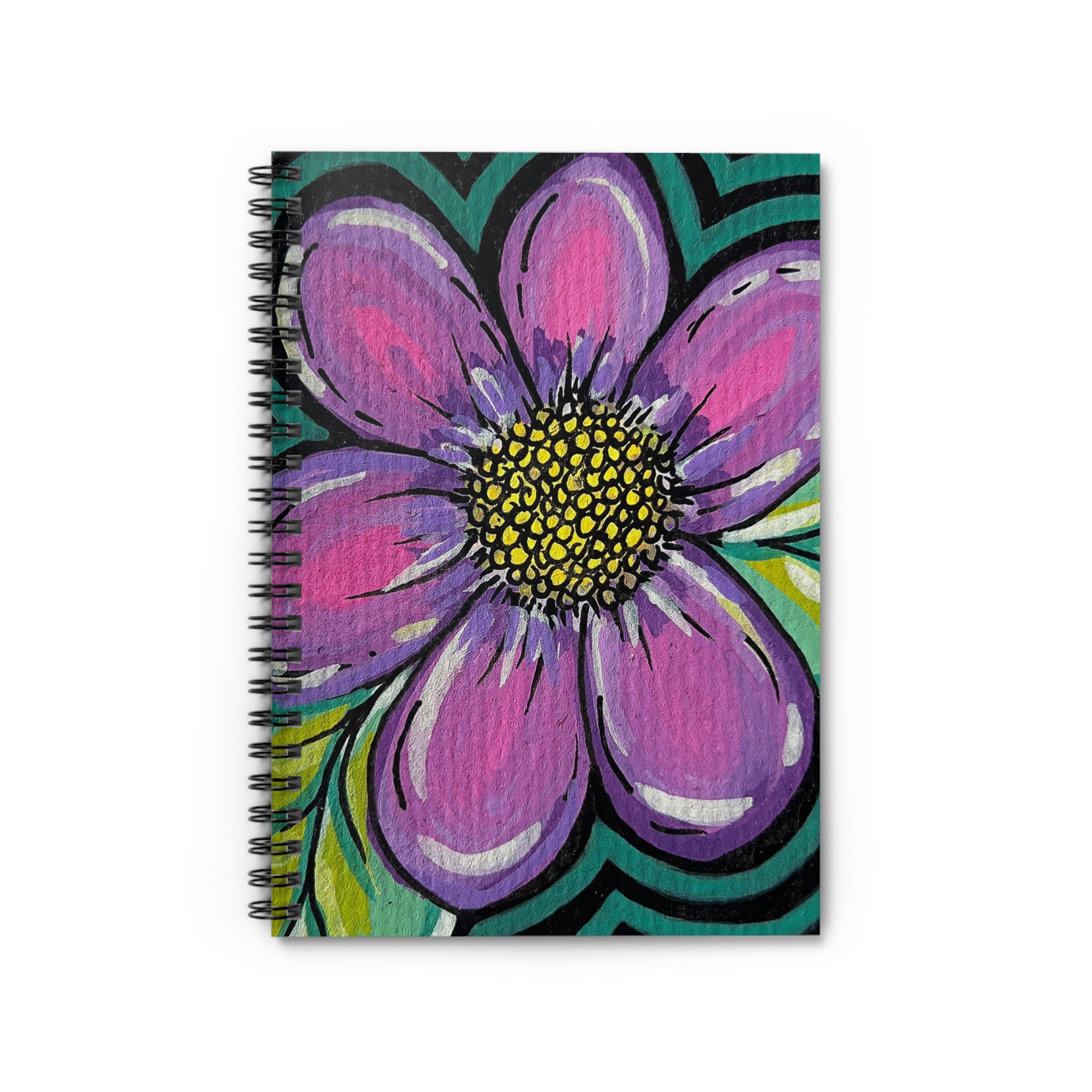 Colorful Flower Notebook
