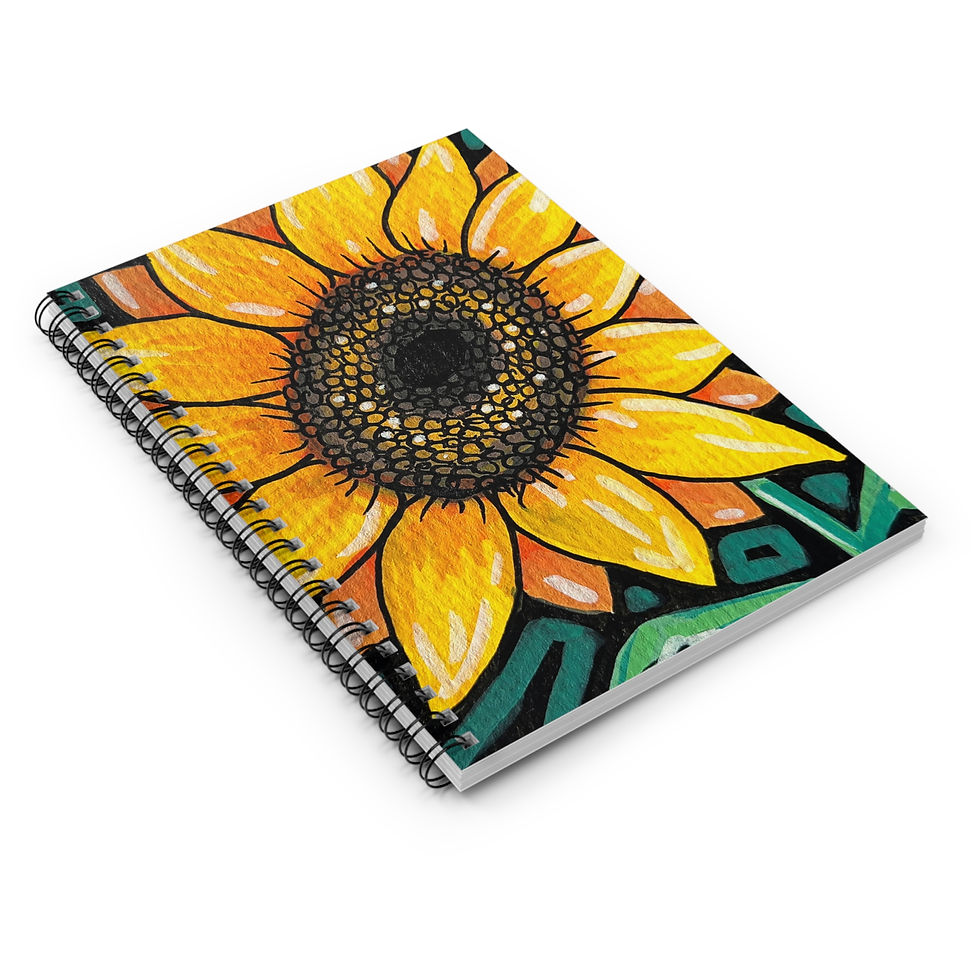 Thumbnail: Colorful Flower Notebook