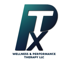 PTX Wellness and Performance Therapy Logo wording color
