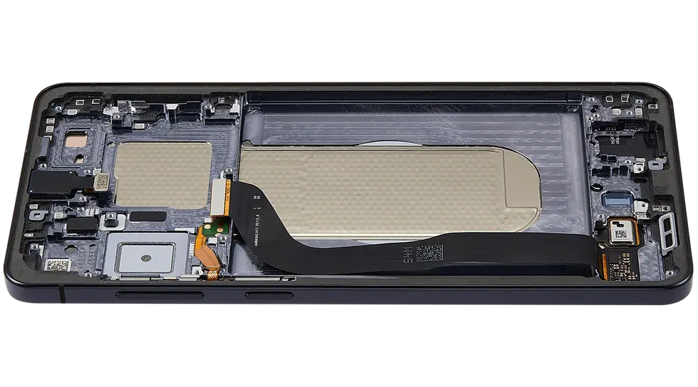 Thumbnail: OLED Assembly With Frame for Samsung Galaxy S25 Edge(Aftermarket Plus)