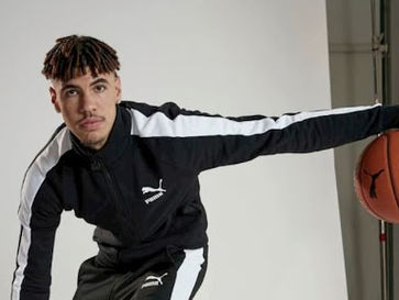 Lamelo Ball firmó con Puma