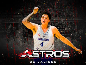 Josué Andriassi debutará en la LNBP con Astros de Jalisco
