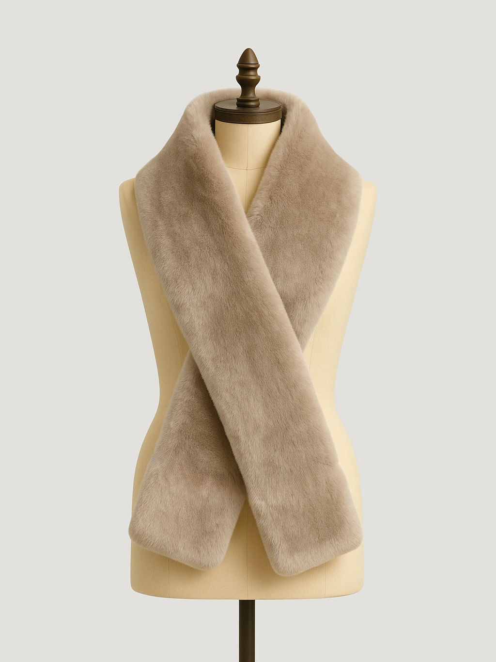 The silken Fur scarf