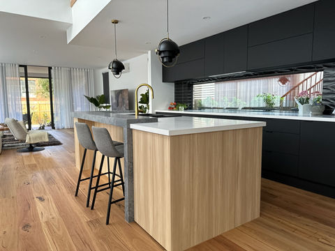 Lena's Modern Industrial Kitchen