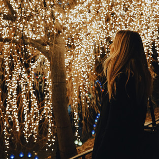 Christmas market in Copenhagen and Tivoli illuminations