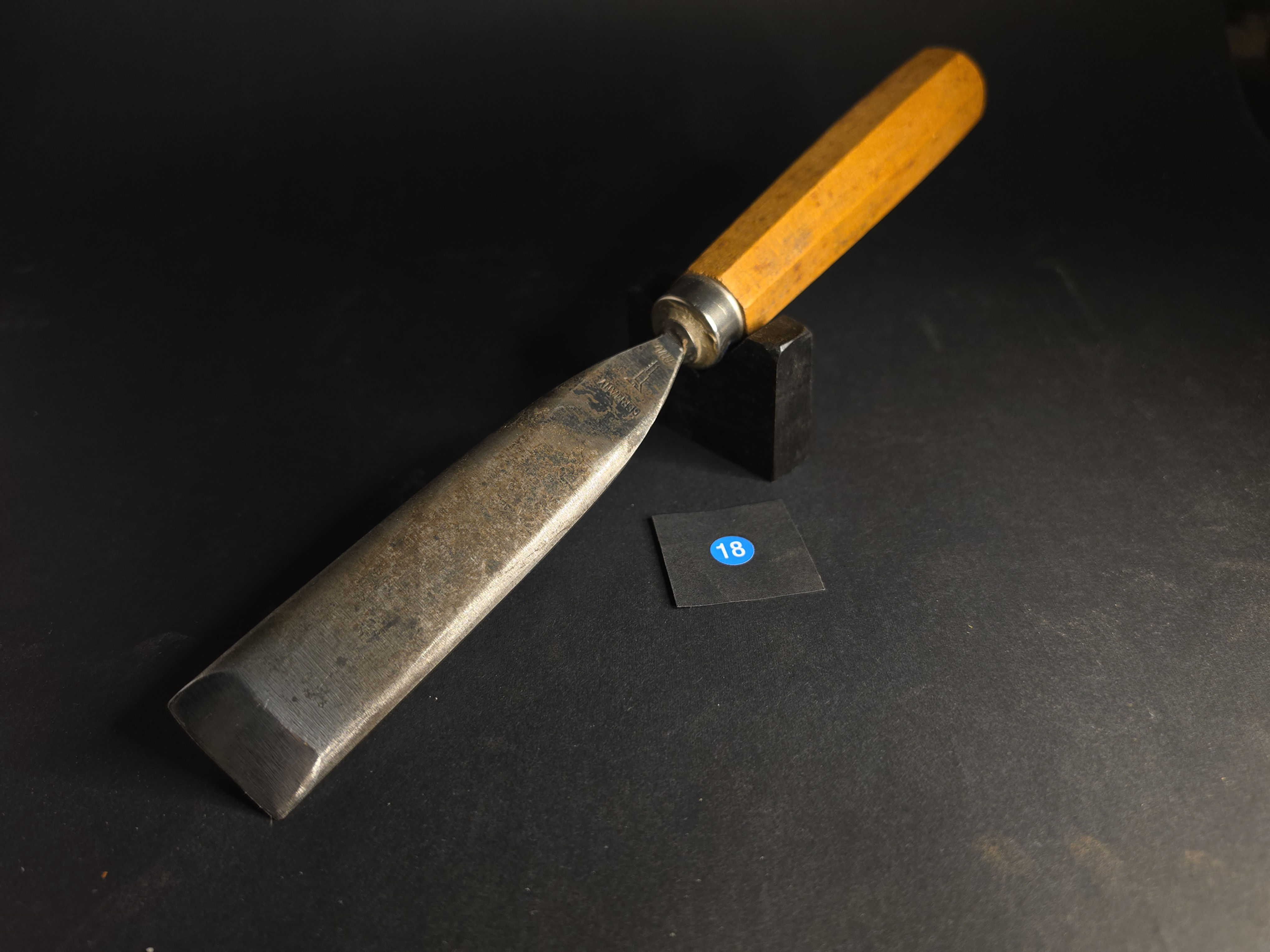 Dastra No 2-1/2 Shallow Gouge 1 1/8 in Cut Wood Carving Chisel Germany Tool
