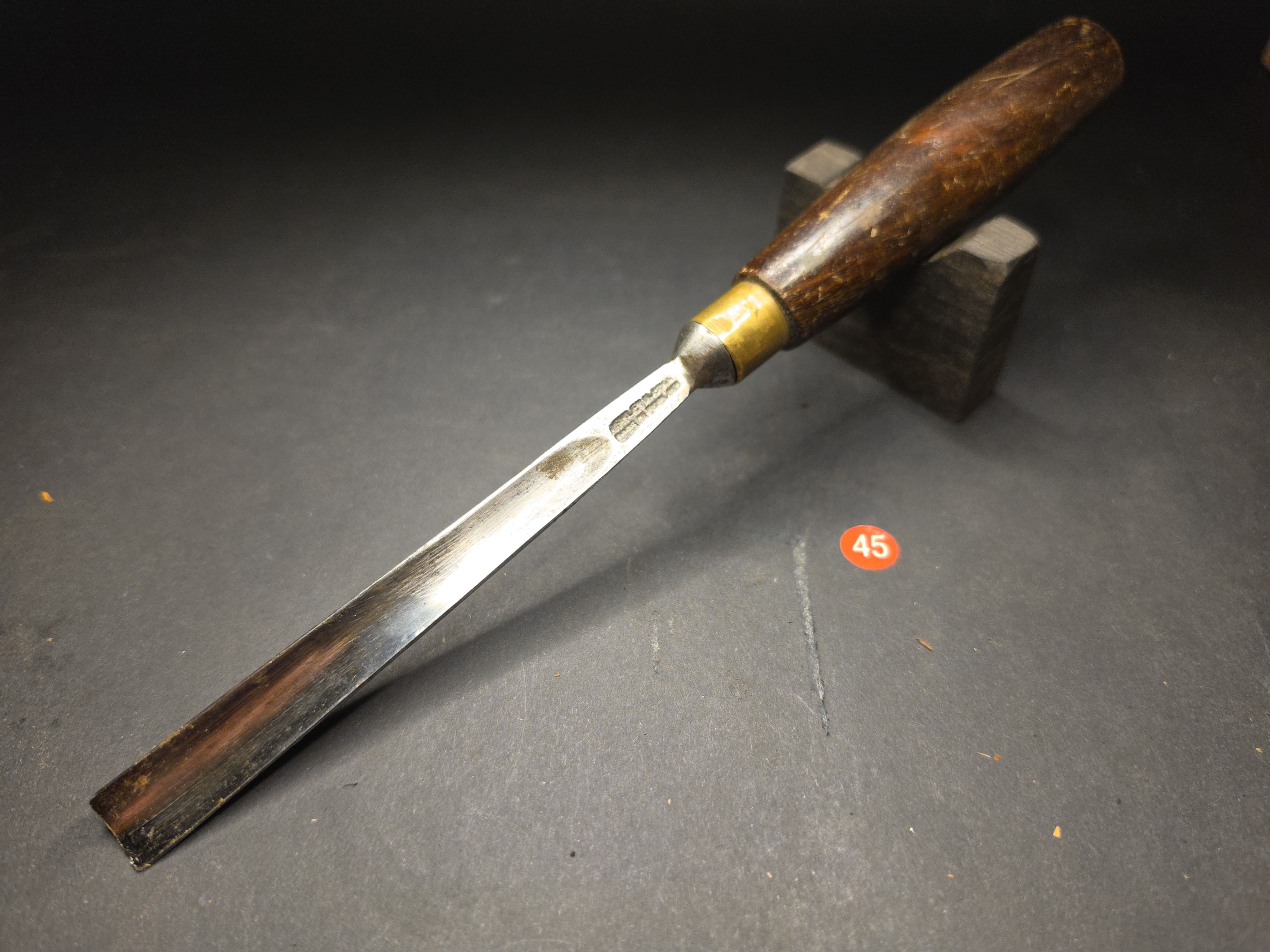 Ashley Iles No 9 Sweep Deep Gouge 9/16 in Cut Wood Carving Chisel England Tool