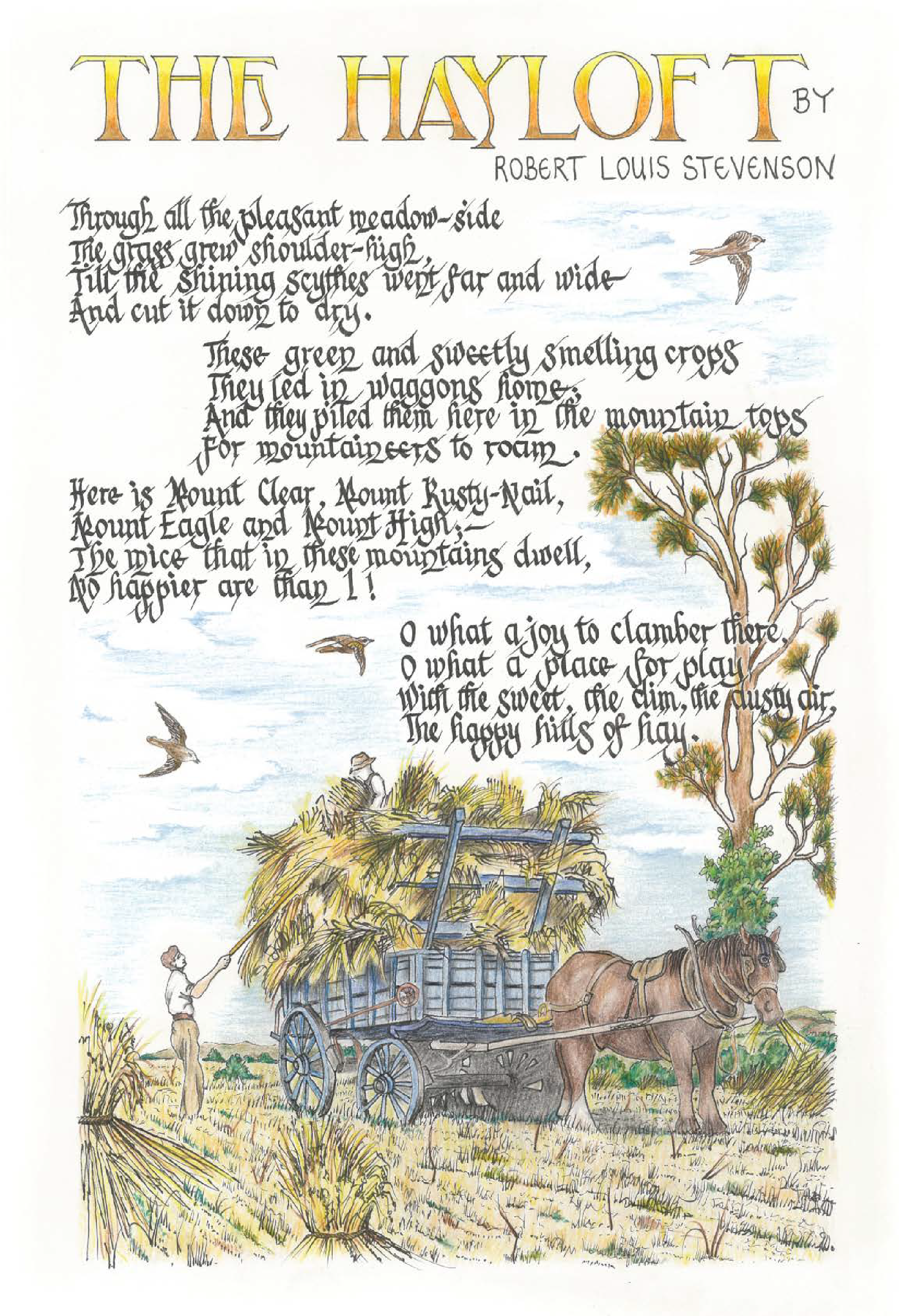 The Hayloft - A4 Print